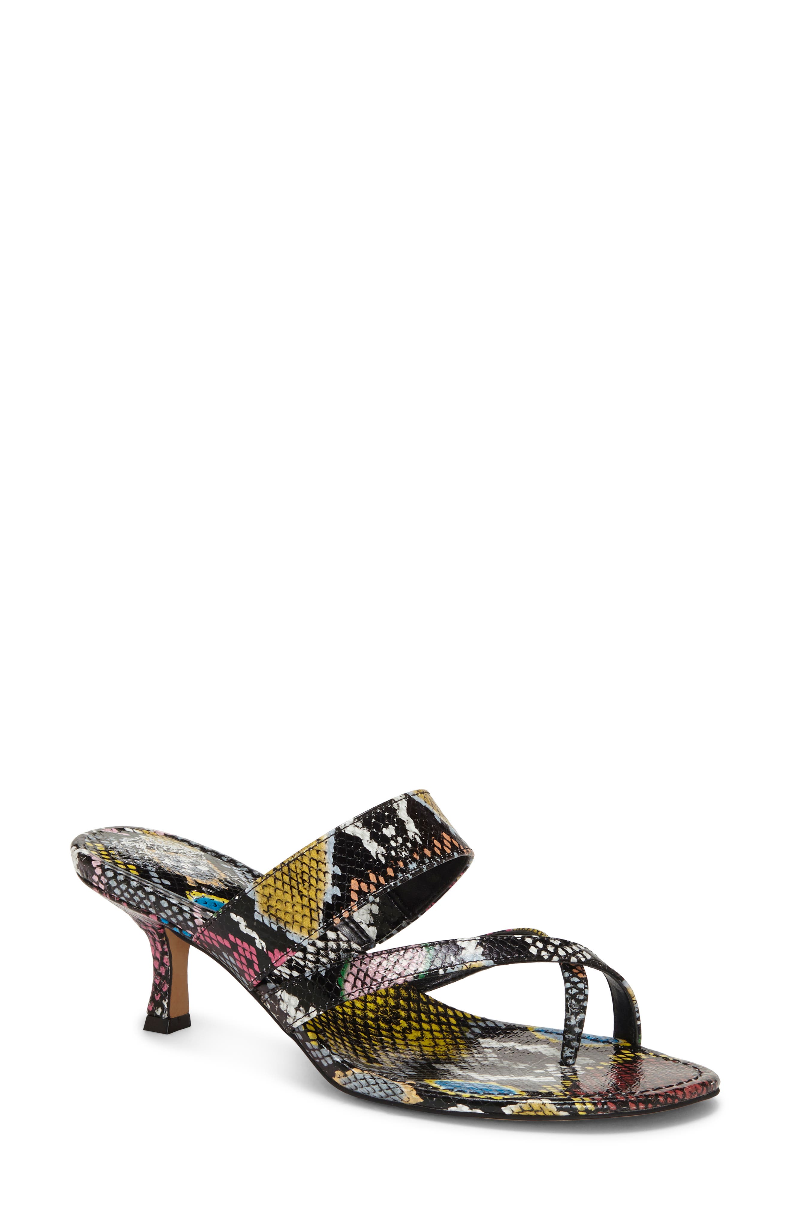 Moentha Slide Sandal, Main, color, MULTI SNAKE PRINT LEATHER