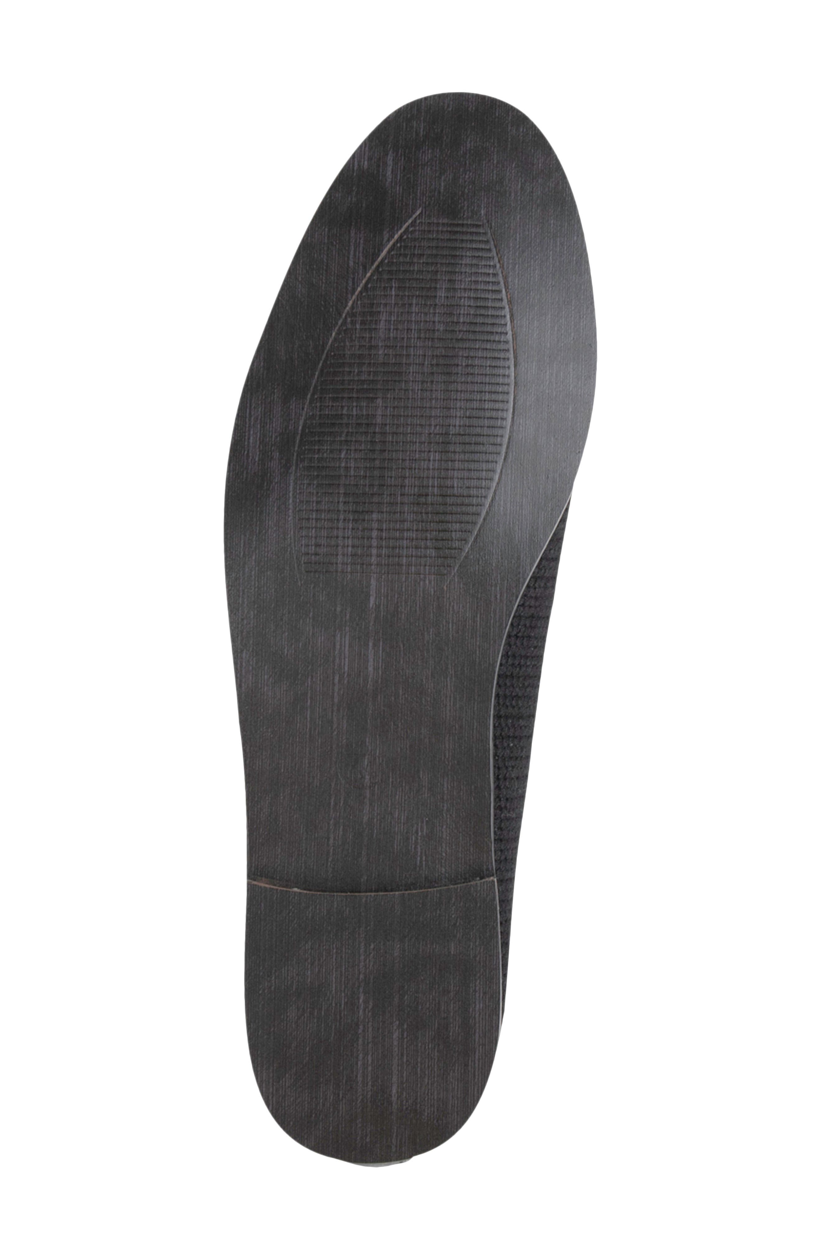 ByPaige Needlepoint Loafer, Alternate, color, Black / Black