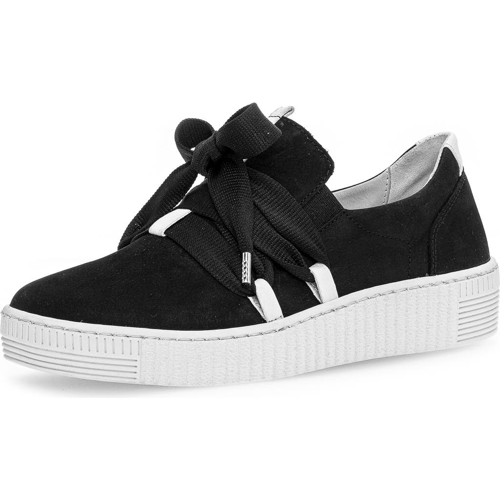 Gabor 43.333 Platform Sneaker in Black  product