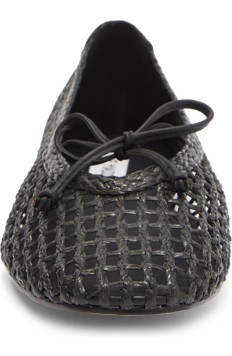 Steve Madden Leelo Woven Flat, Alternate, color, Black