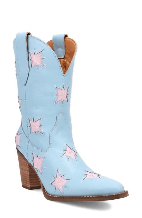 Starburst Western Boot (Women) (Narrow Calf)