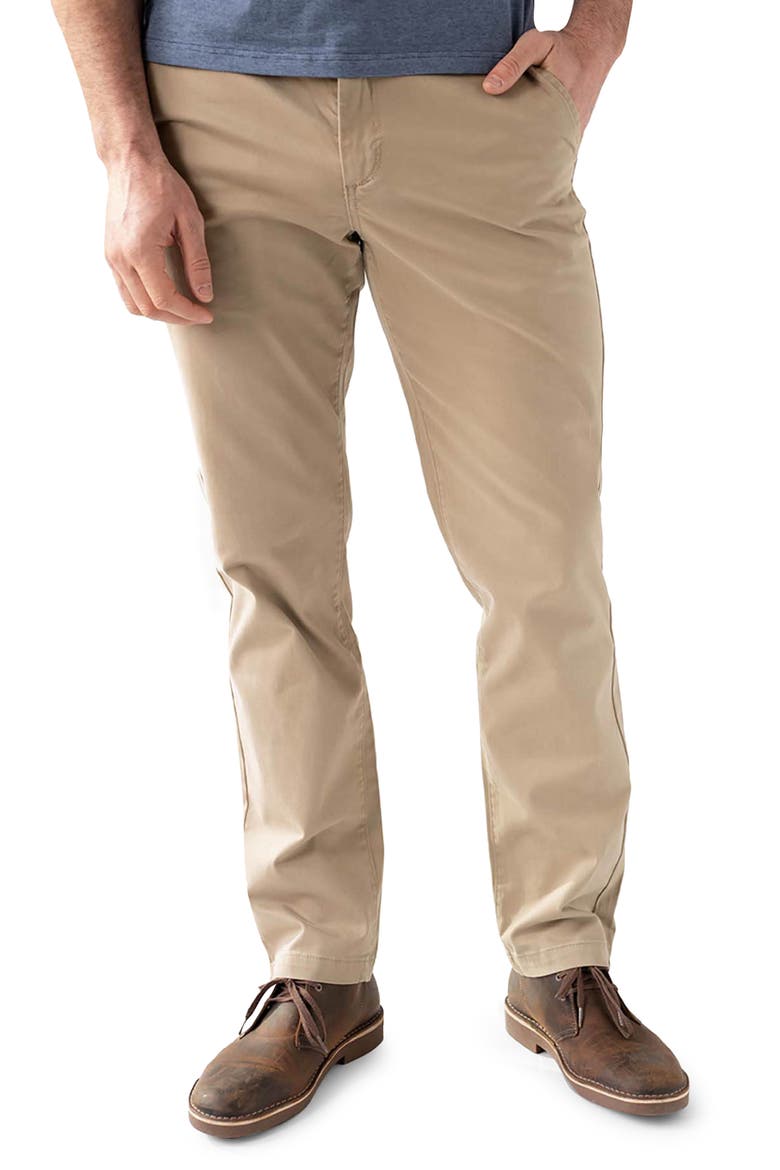 Performance Stretch Chino Pants, Main, color, RUGGED TAN