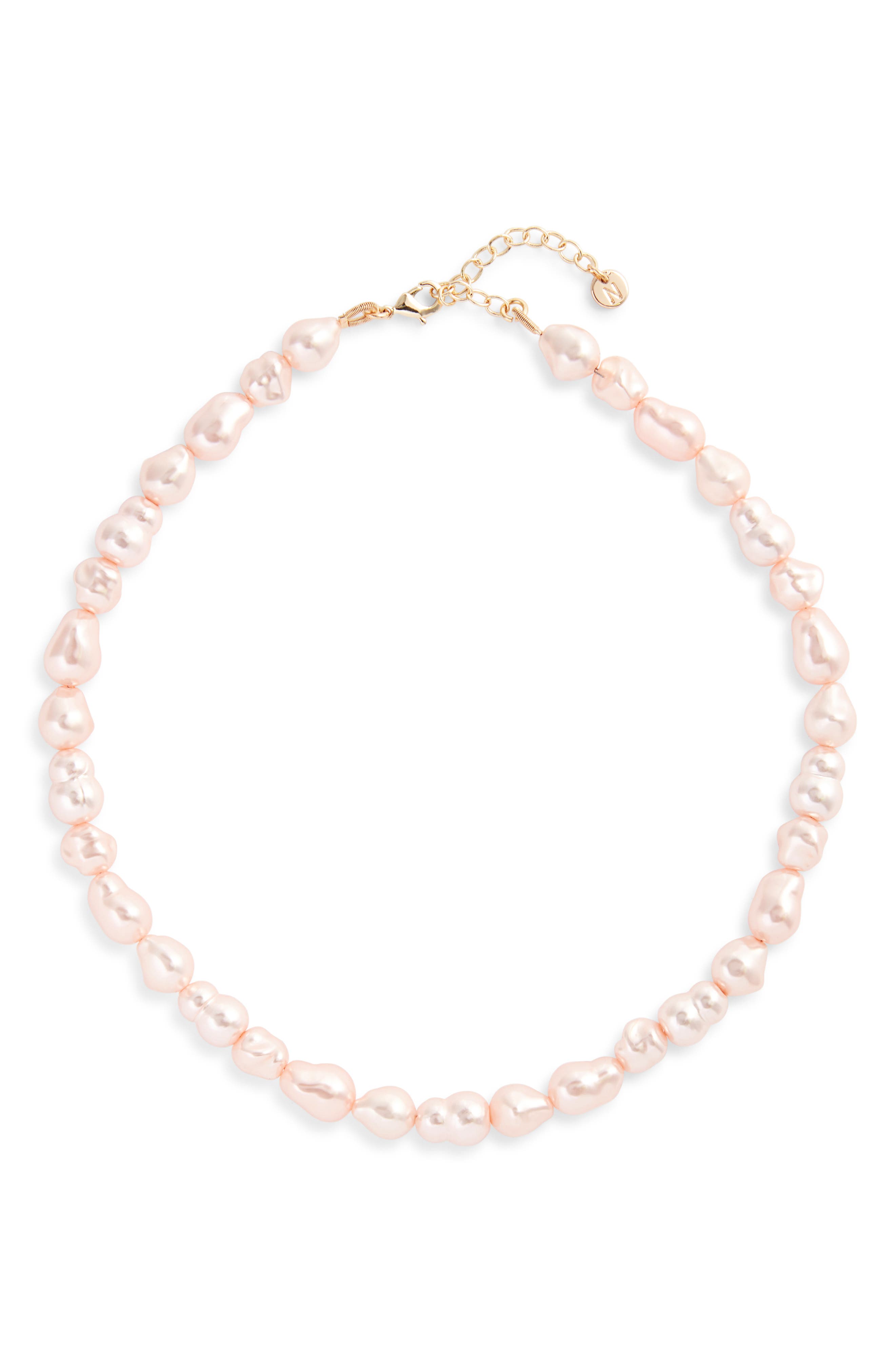 Nordstrom Faux Pearl Collar Necklace