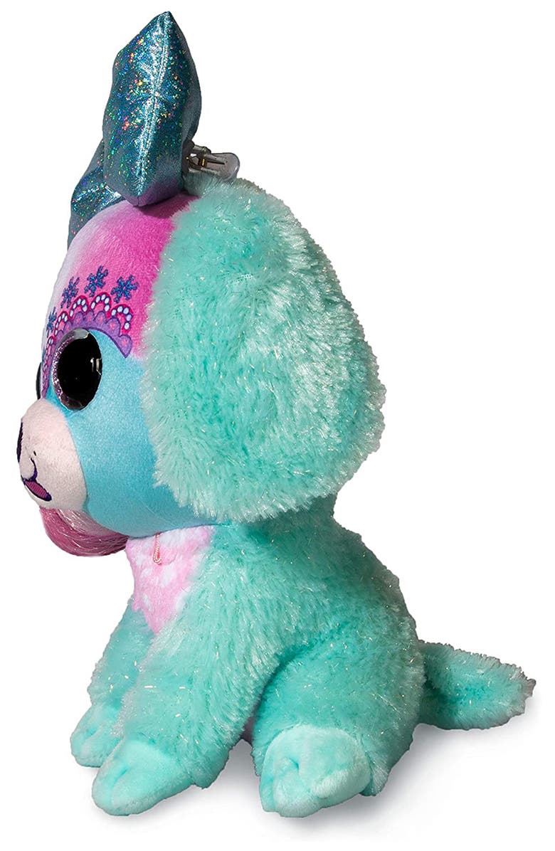 Little Bow Pets 9 Inch Plush Frosty Bow Pet Dog, Alternate, color, Multicolored