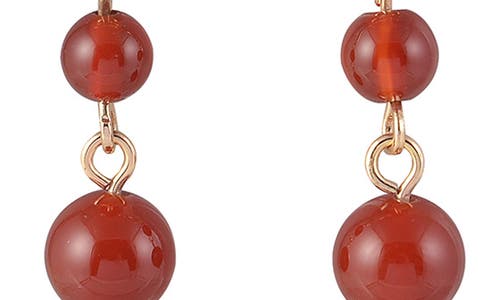 Rachel Roy Bow Drop Earrings In Gold