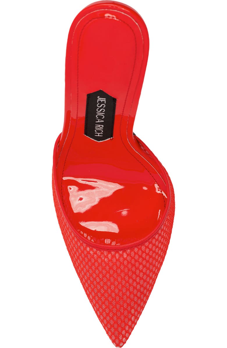 JESSICA RICH Ankle Tie Pointed Toe Pump, Alternate, color,