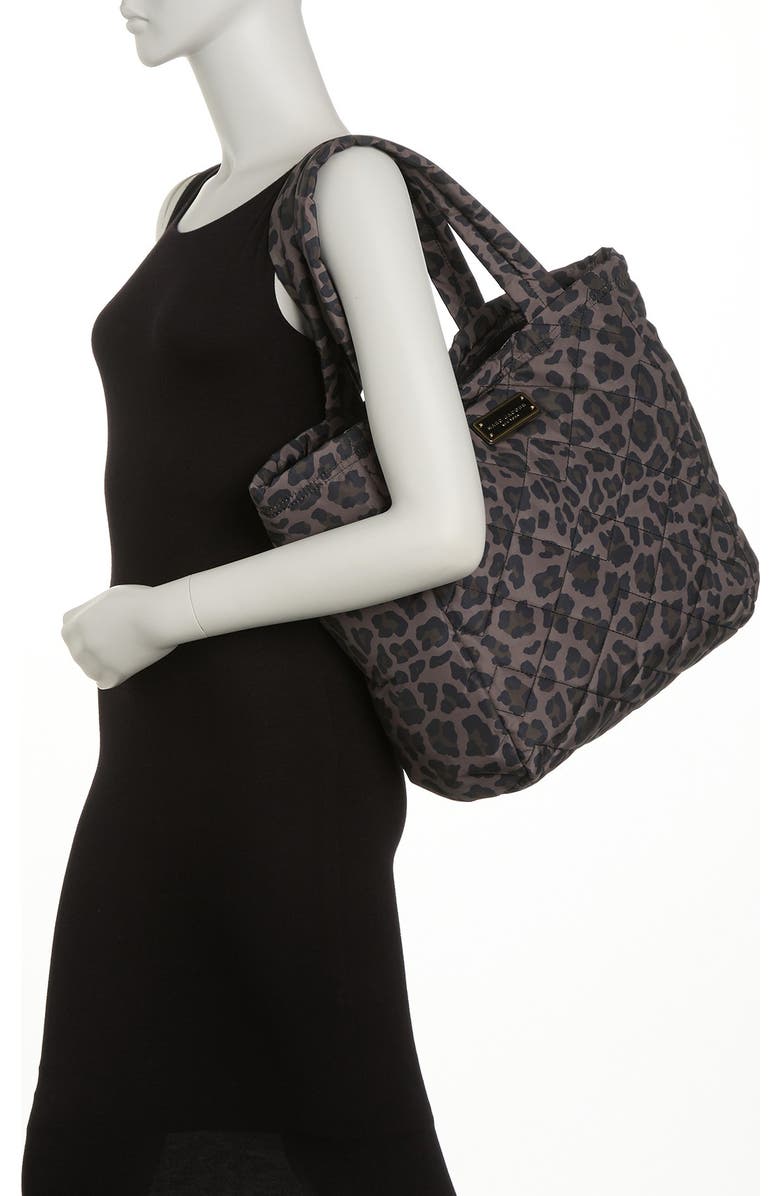Marc Jacobs Printed Quilted Nylon Tote, Alternate, color,
