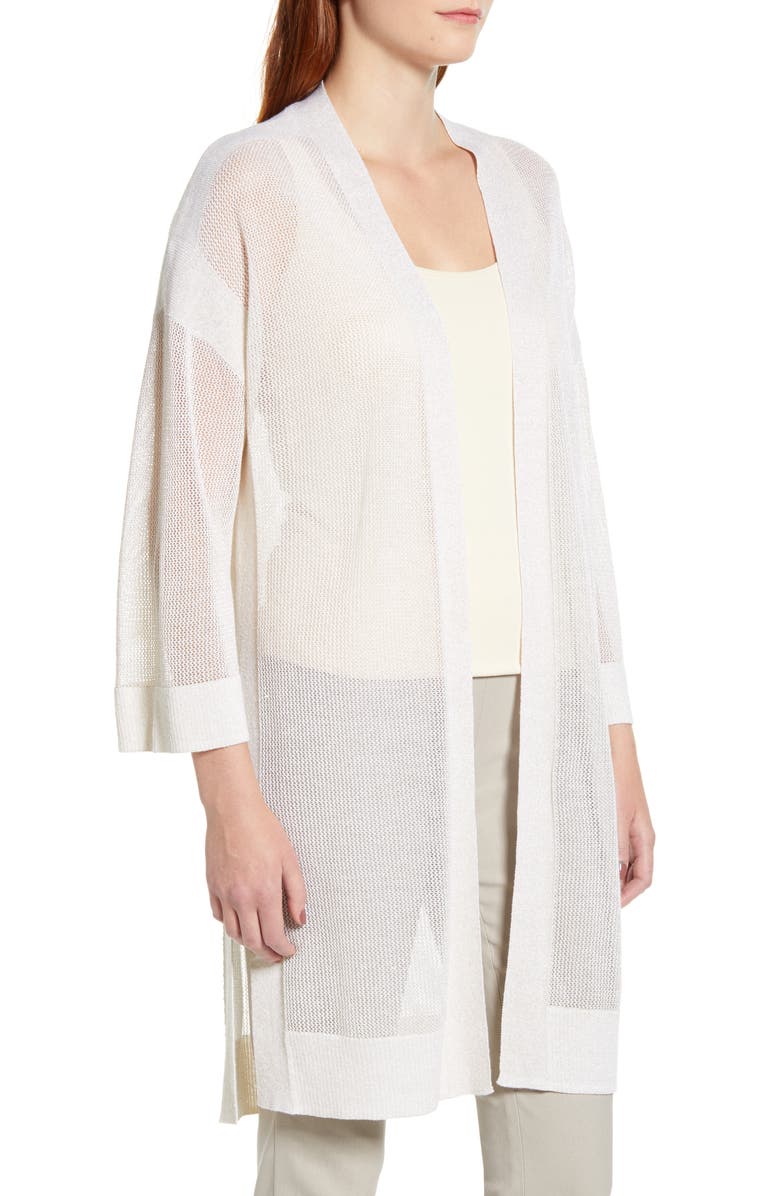 Tommy Bahama Rhea Shimmer Long Cardigan, Alternate, color, 
