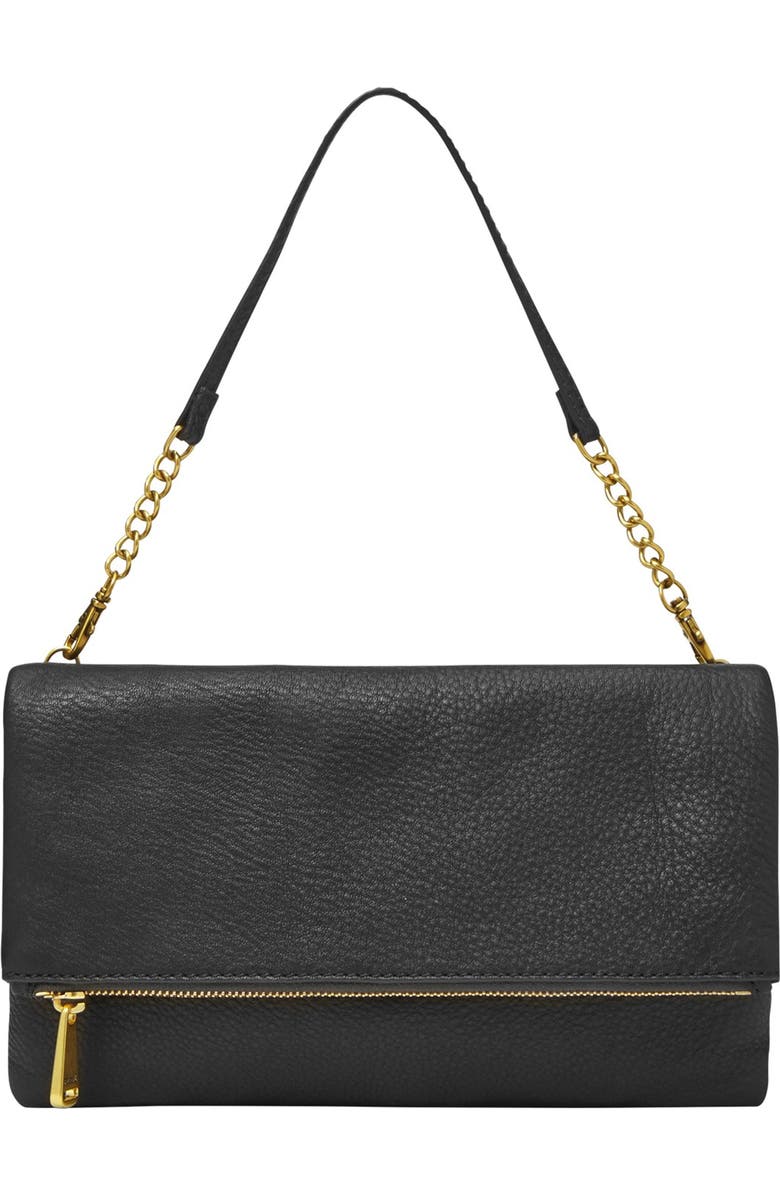 Fossil 'Erin' Foldover Clutch, Main, color,