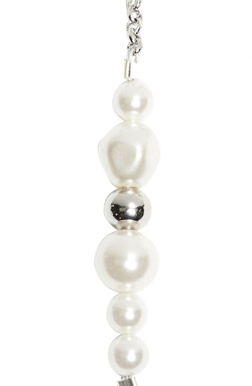 Shop Justine Clenquet 3-pack Yoko Imitation Pearl Hair Clips