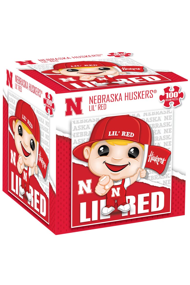 Nebraska Cornhuskers Mascot 100pc Puzzle, Main, color, Multicolor