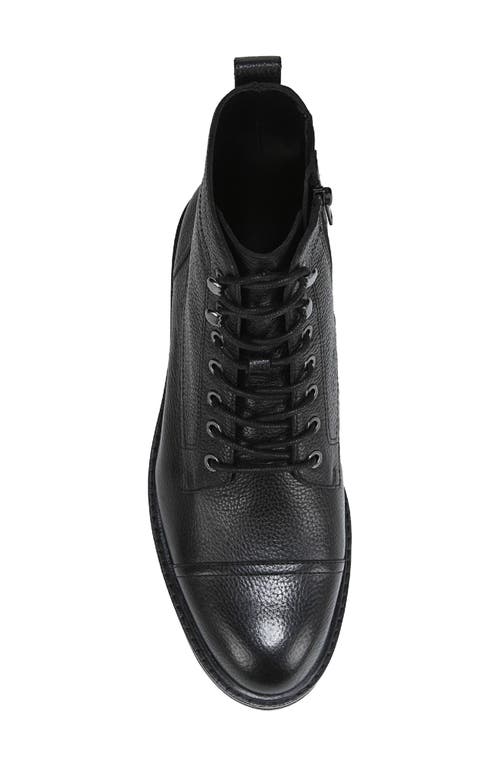 Vionic Livermore Water Repellent Lace-up Bootie In Black