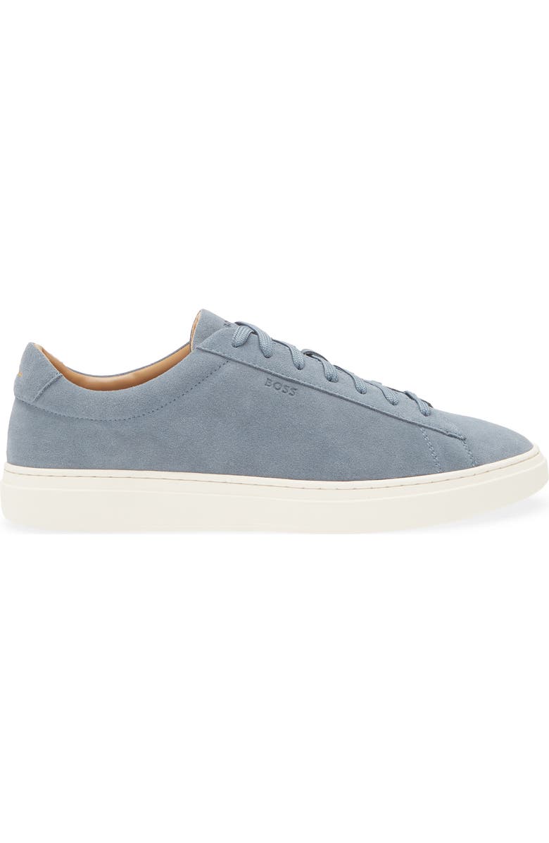 BOSS Kieran Tenn Low Top Sneaker, Alternate, color, Open Blue