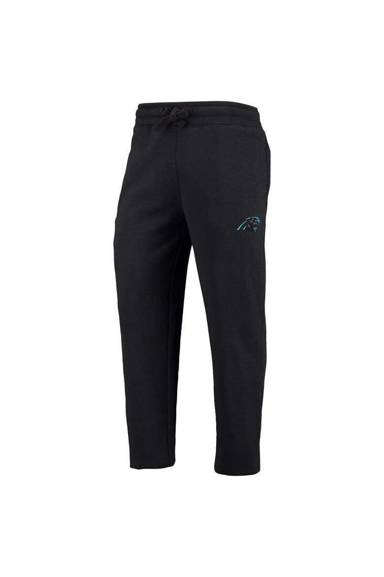 Men's Black Carolina Panthers Starter Option Run Sweatpants, Alternate, color, Black