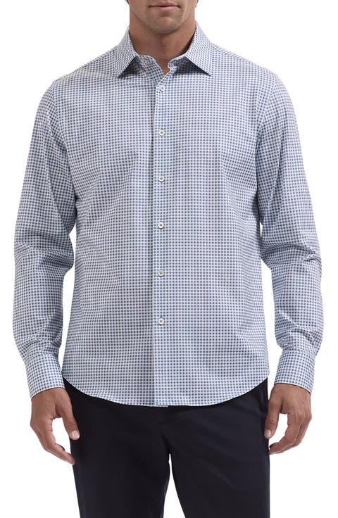 James OoohCotton® Gingham Button-Up Shirt