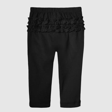Baby Girl Ruffle Butt Soft 100% Cotton Leggings