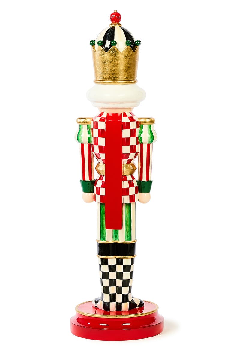 Check It Out Nutcracker Holiday Decoration, Alternate, color, RED