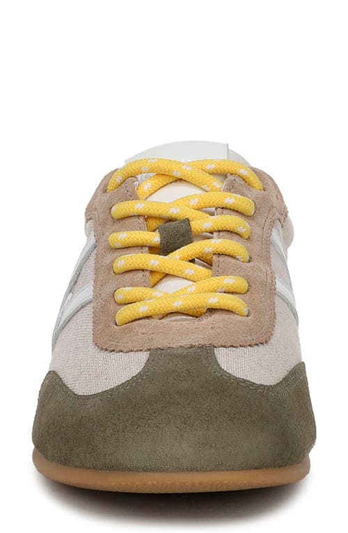 Shop Veronica Beard Riviera Sneaker In Sand/stone Army