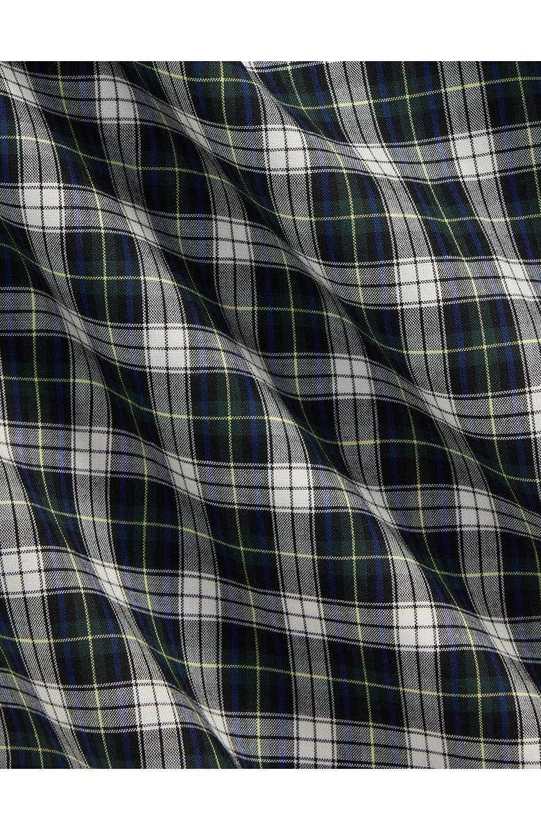 Ralph Lauren Plaid Cotton Button-Down Shirt & Belted Chinos Set, Alternate, color, Antique Cream/ Navy/ Green