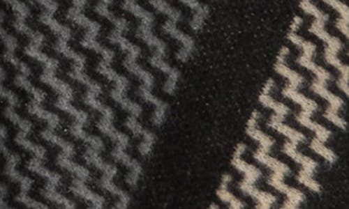 Nanette Lepore Multicolor Zigzag Ruana In Gray