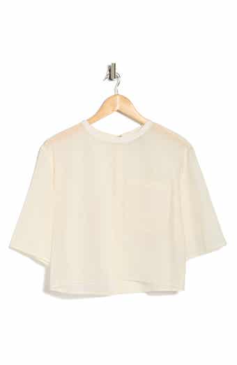 TWP New Ex Short Sleeve Crop Top