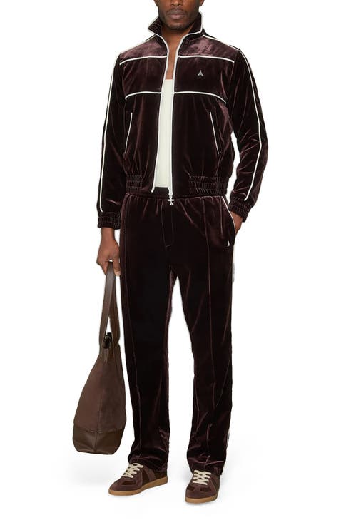 Eiffel Velour Track Jacket