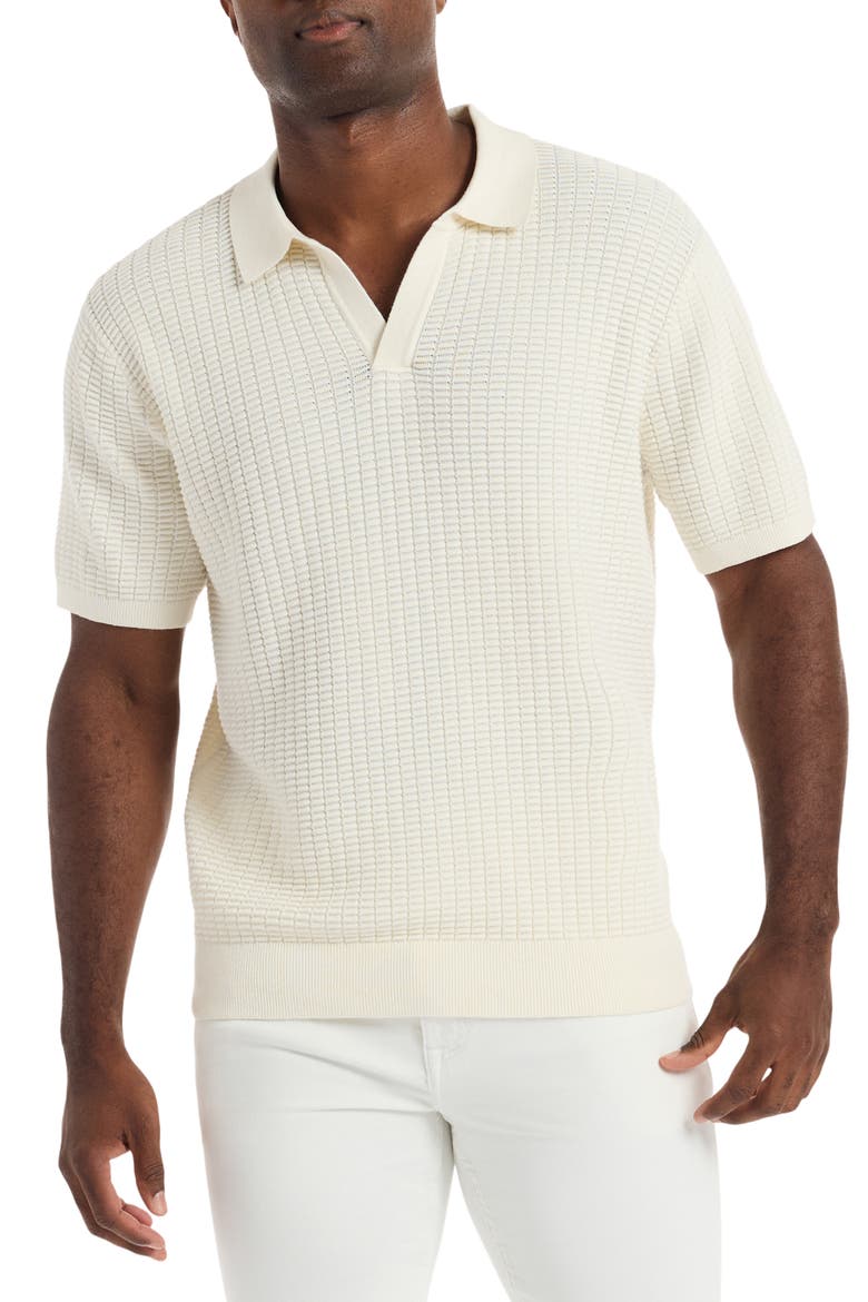 Macombs Sweater Polo, Main, color, OFFWHITE