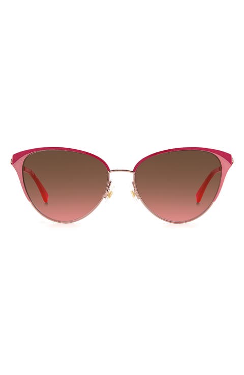 ianna 56mm gradient cat eye sunglasses