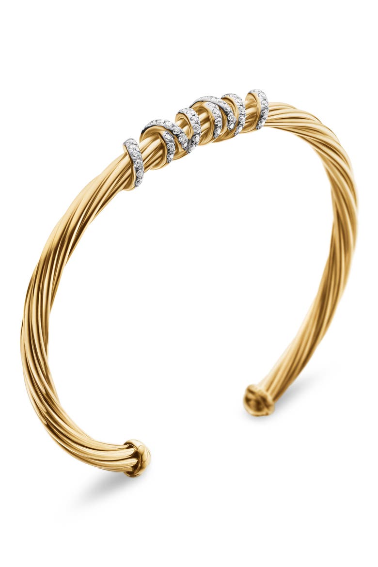 Helena Center Station Bracelet in 18K Yellow Gold with Diamonds, Alternate, color, GOLD/ DIAMOND