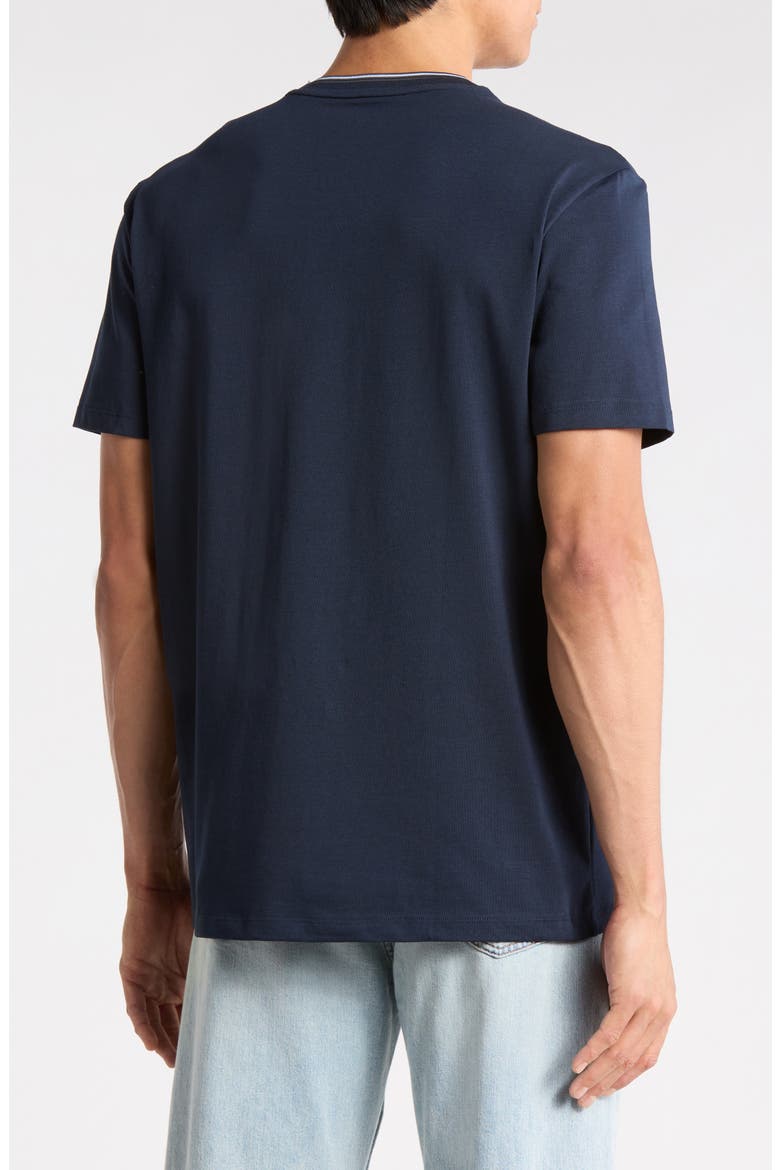 Tip Ringer T-Shirt, Alternate, color, DARK SAPPHIRE