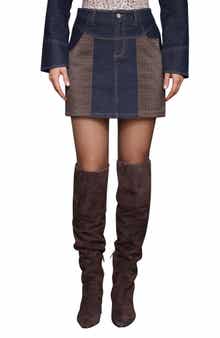 Avec Les Filles Combo Western Miniskirt