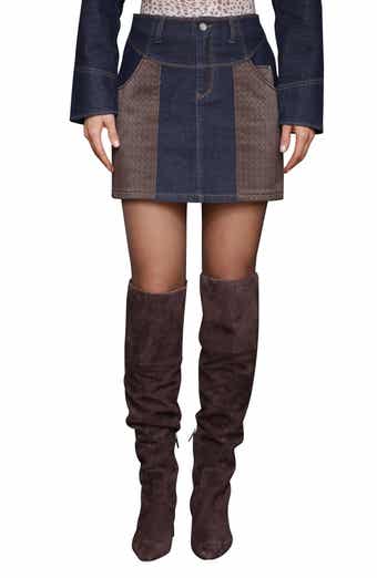 Avec Les Filles Combo Western Miniskirt