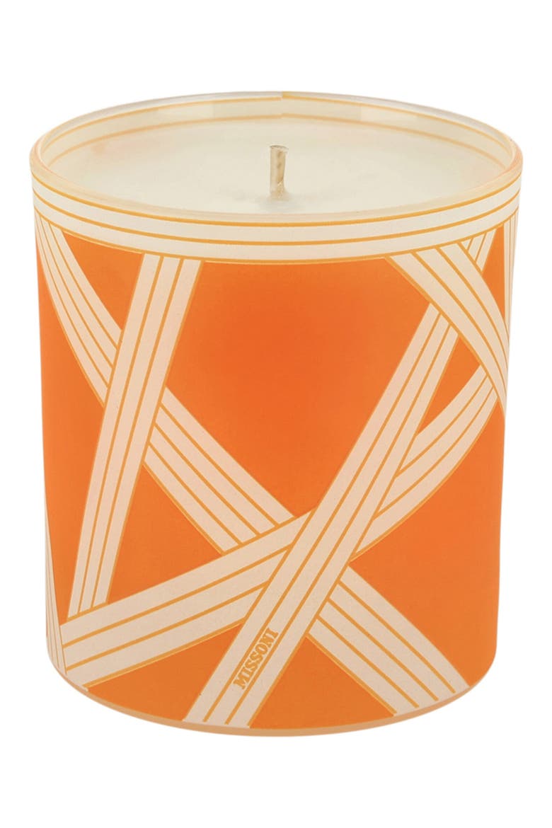 Nastri Orange Scented Candle, Main, color, ORANGE MULTI