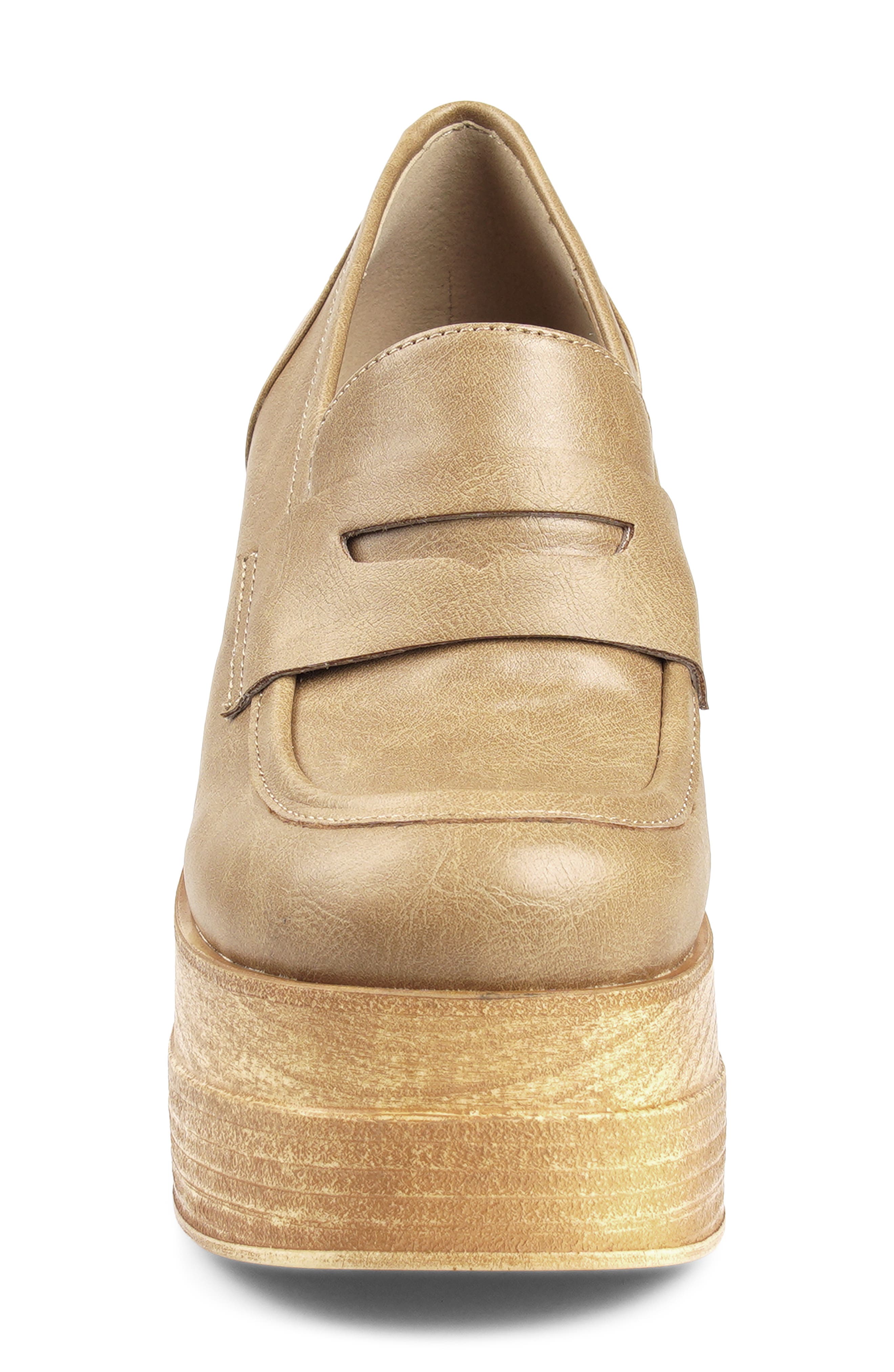 Ace Platform Pump, Alternate, color, NATURAL FAUX