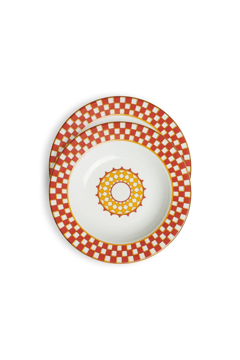 Soup Plates Set Of 2, Main, color, Apollo Mattone