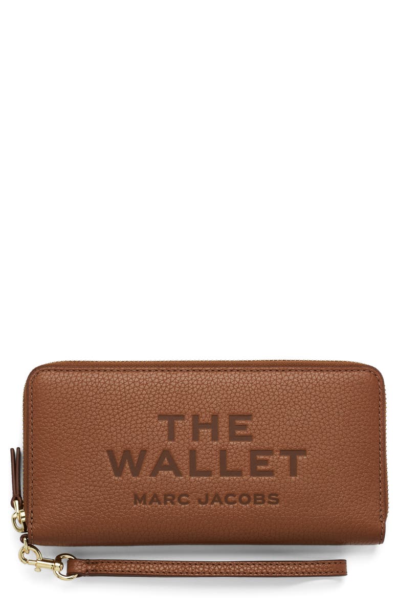 Marc Jacobs The Continental Leather Wallet, Main, color, 