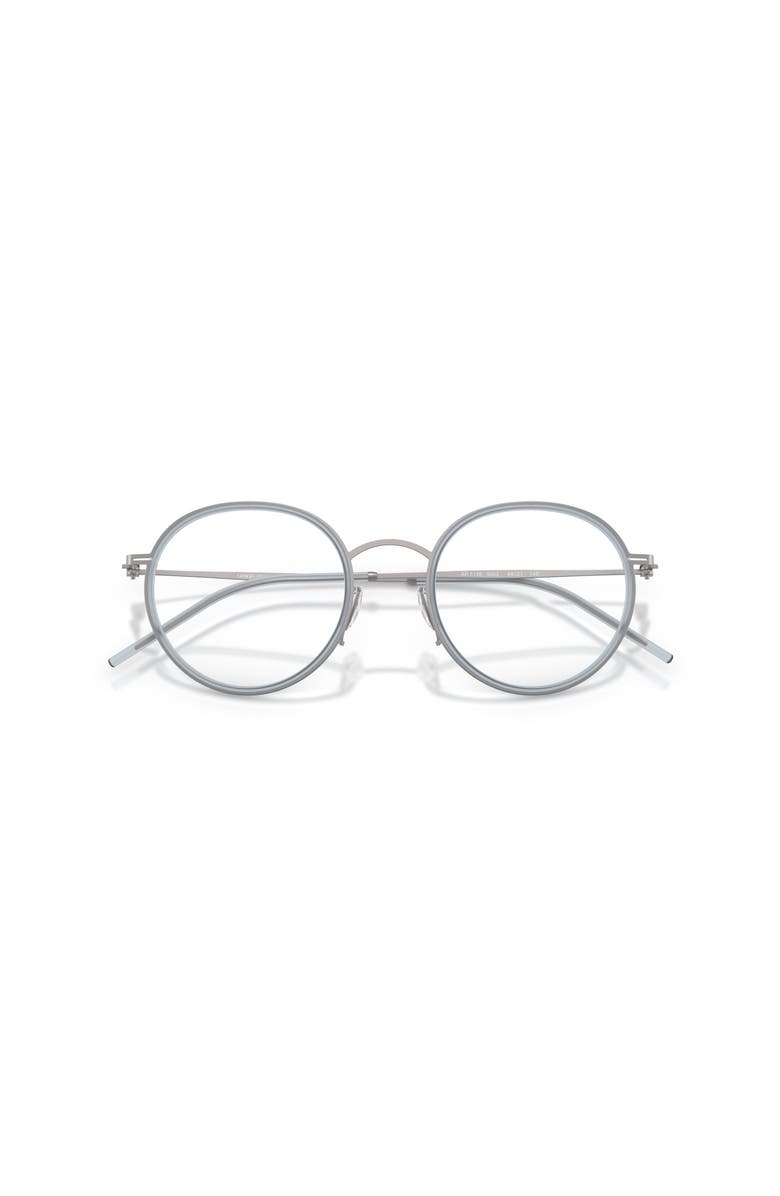 Giorgio Armani 49mm Round optical glasses, Alternate, color, Grey