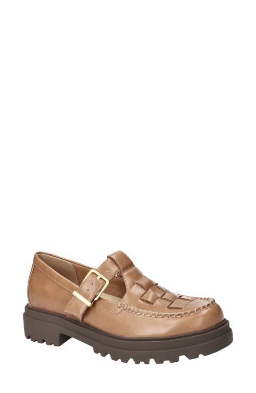 Bella Vita Makell Lug Sole Loafer In Neutral