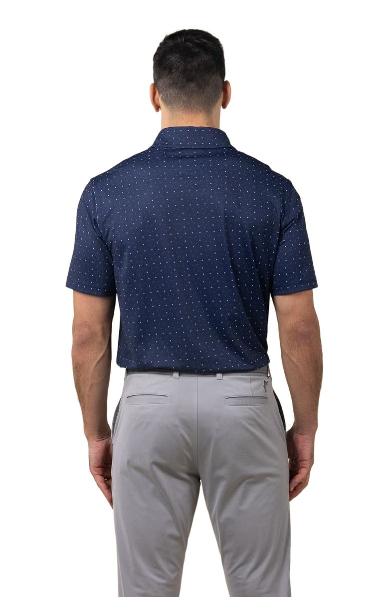 ASHWORTH GOLF Triangle Polo, Alternate, color, Driver Navy