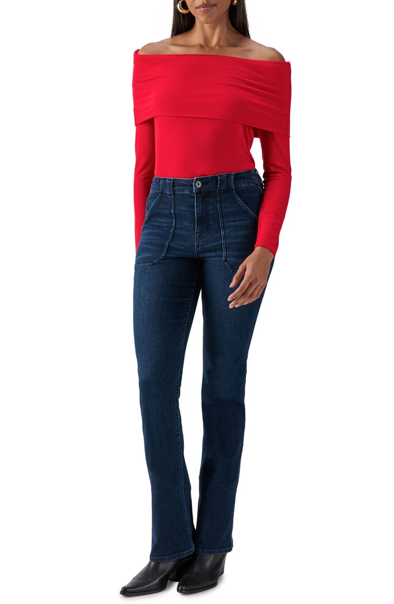 Sanctuary Sculpted Hayden Stretch Bootcut Jeans, Alternate, color, 