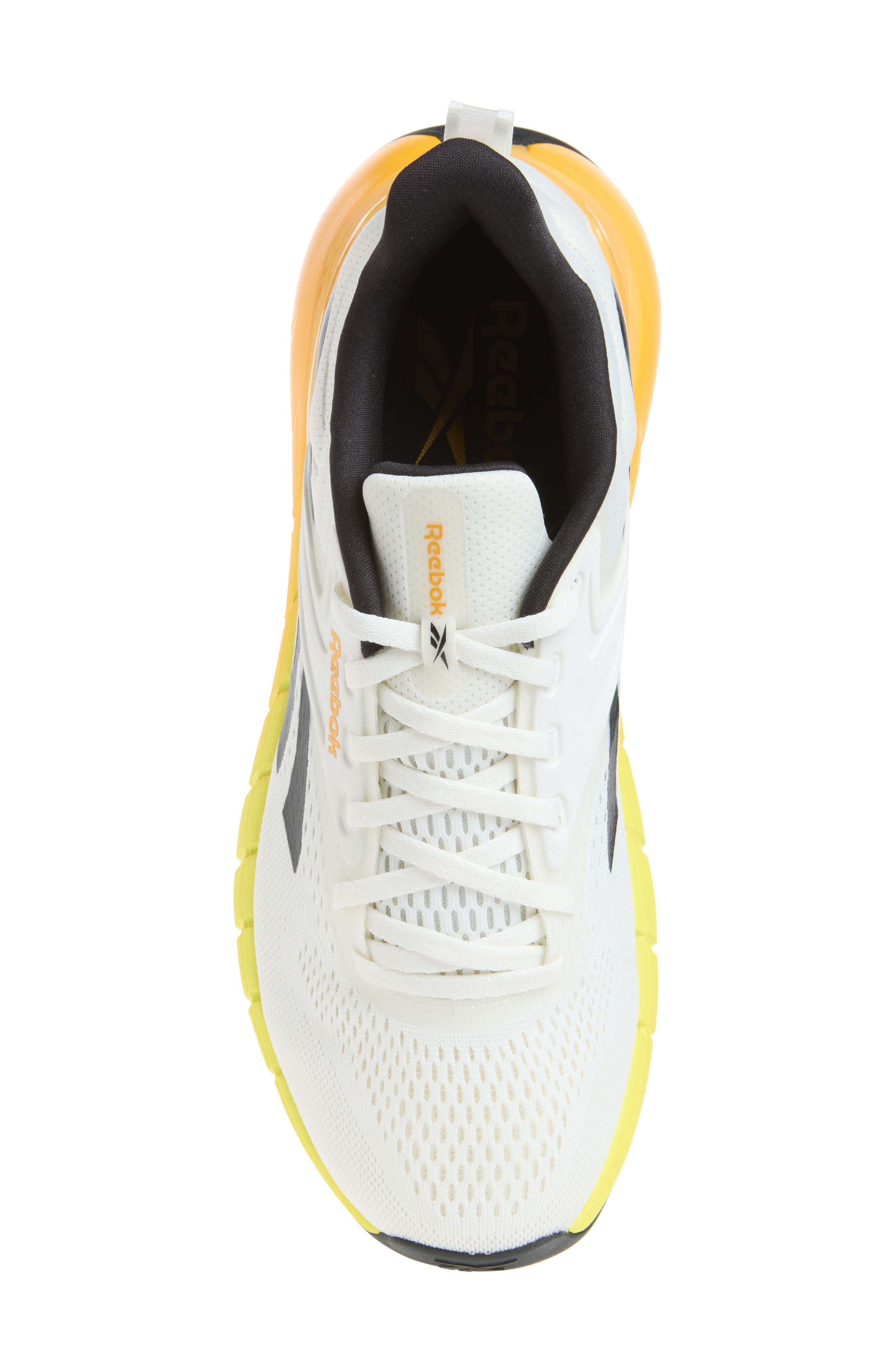 Nano Gym Training Sneaker, Alternate, color, CHALK/BLACK/ELECTRIC AMBER