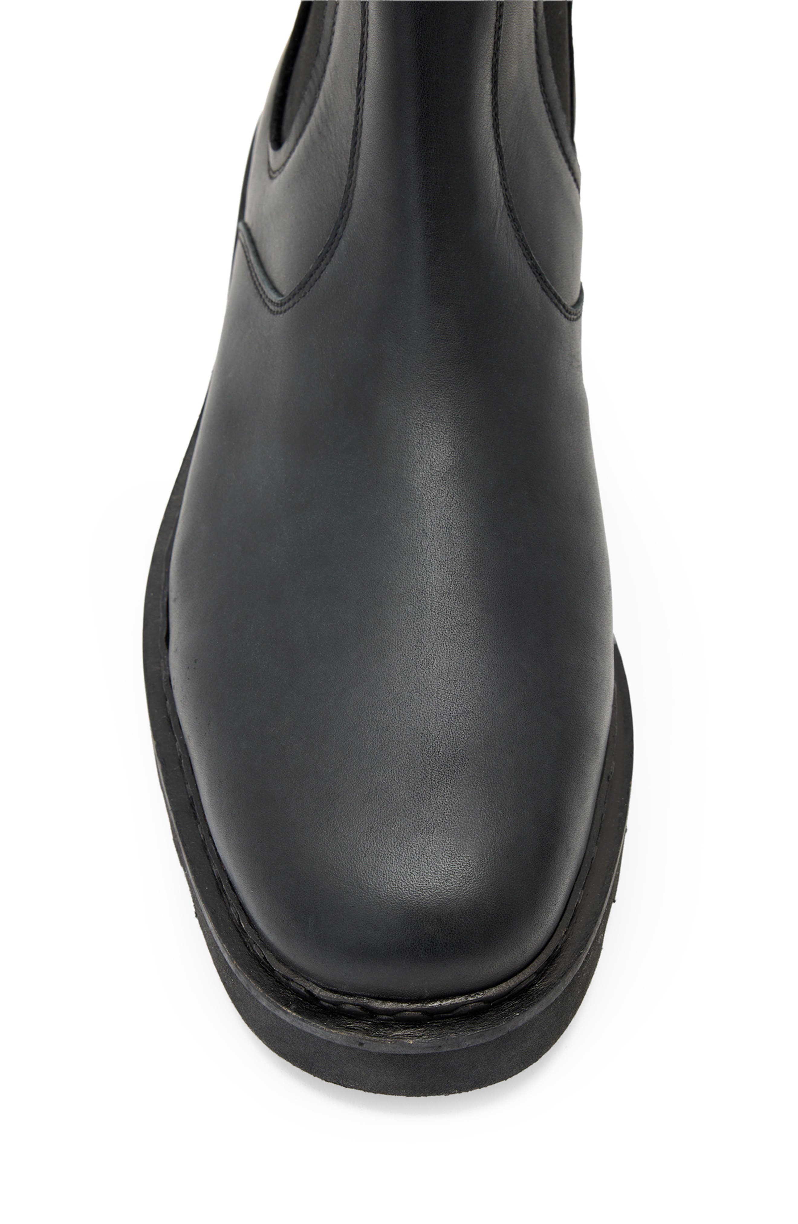 AllSaints Skiff Chelsea Boot, Alternate, color, Black