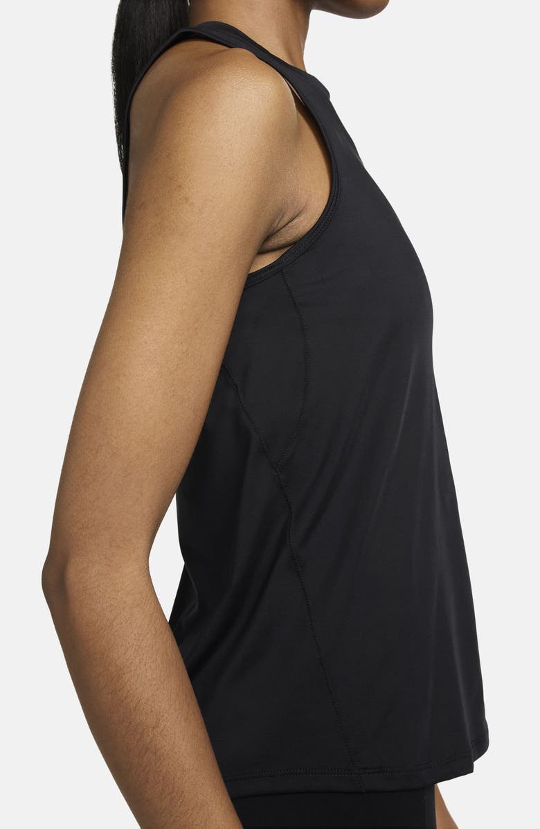 Nike One Dri-FIT Tank, Alternate, color, 010 Black/Black