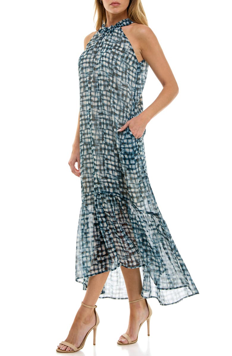 Socialite Halter High-Low Maxi Dress, Alternate, color,