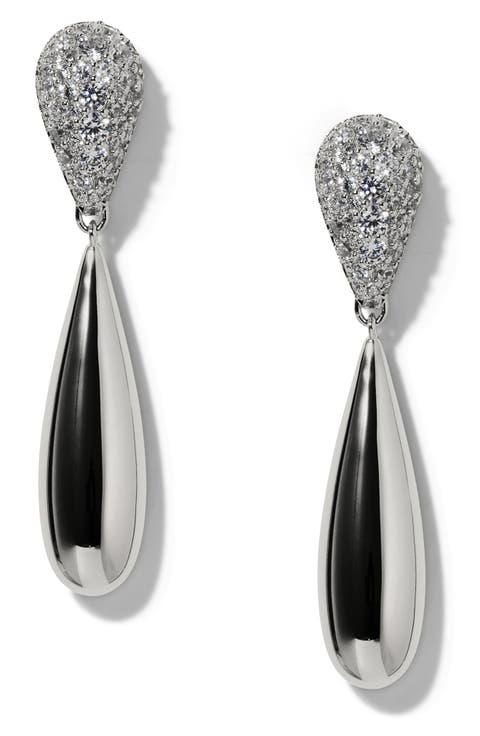 Pisa Pavé Drop Earrings