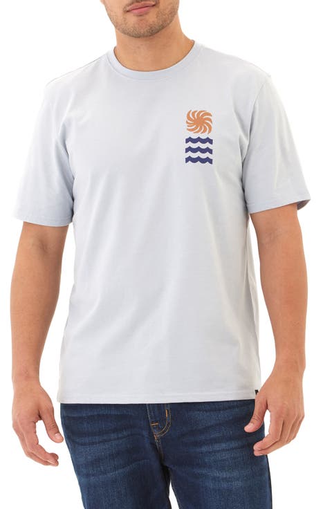 Pacific Reflections Cotton Blend Graphic T-Shirt