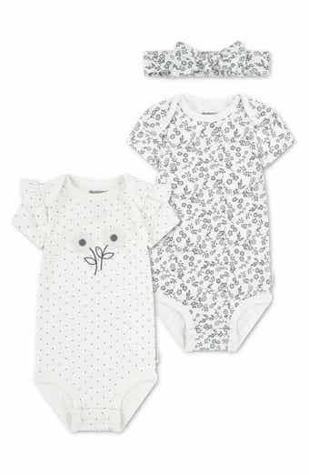 Pack of 2 Bodysuits & Headband Set