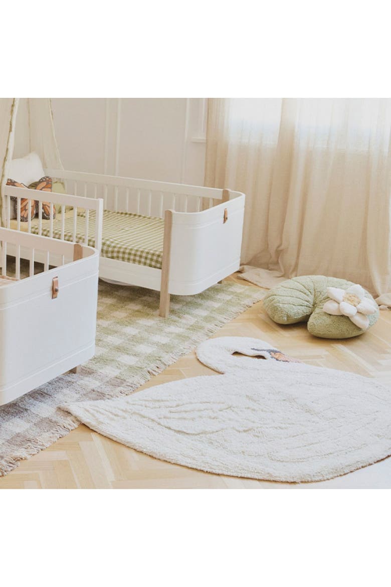 Washable Swan Rug, Alternate, color, Ivory, Natural
