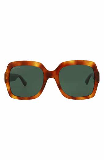 Gucci 54mm Square Sunglasses