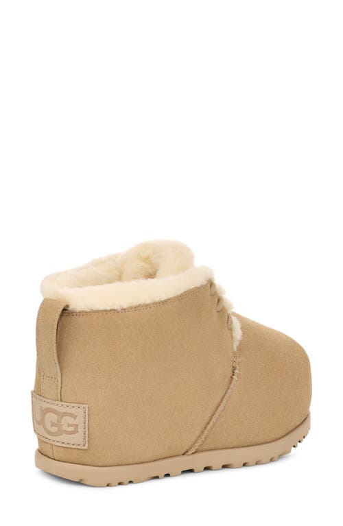 Ugg ® Pumped Faux Fur Trim Slipper Bootie